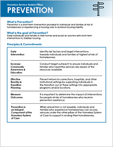 Homeless Service System Pillars