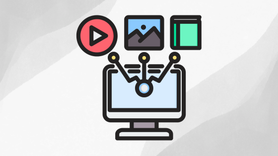 Digital Resources Outline Color Icon