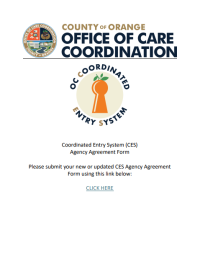 CES Agency Agreement 2025