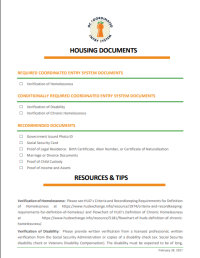 Housing Docs